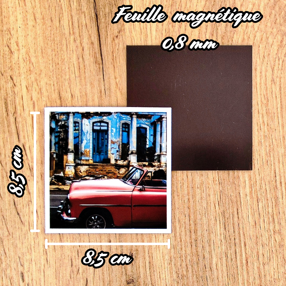 Magnets carrés