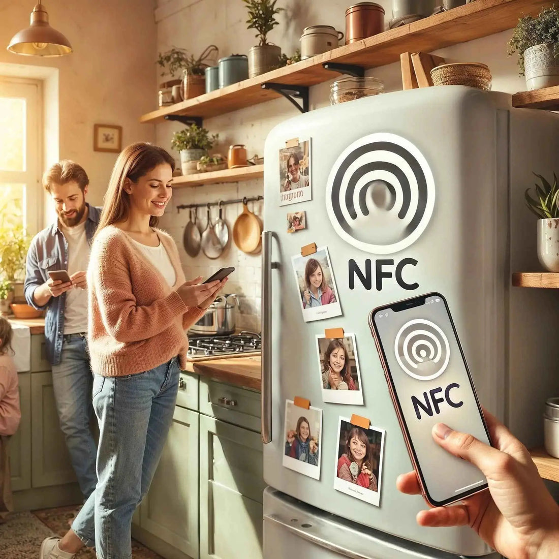 Magnets photo personnalisés NFC : Quand Technologie et Personnalisation Se Rencontrent MAGNETISSIMO